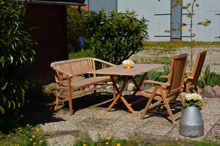 Garten mit Terrasse