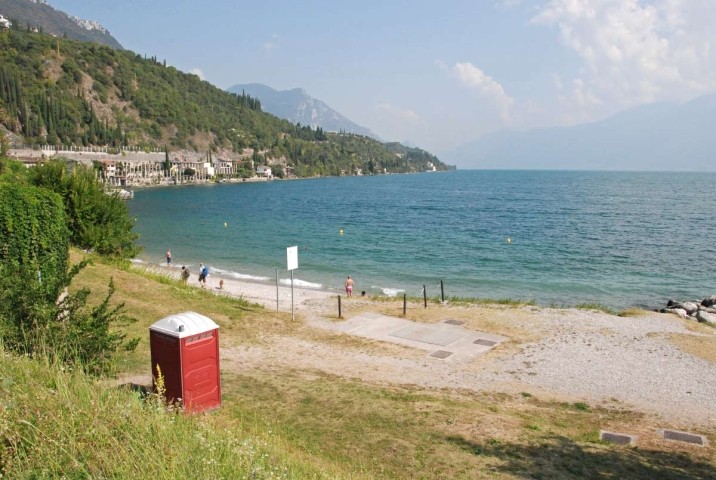 Hundestrand Toscolano