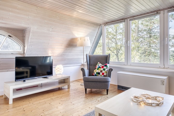Wohnzimmer mit TV