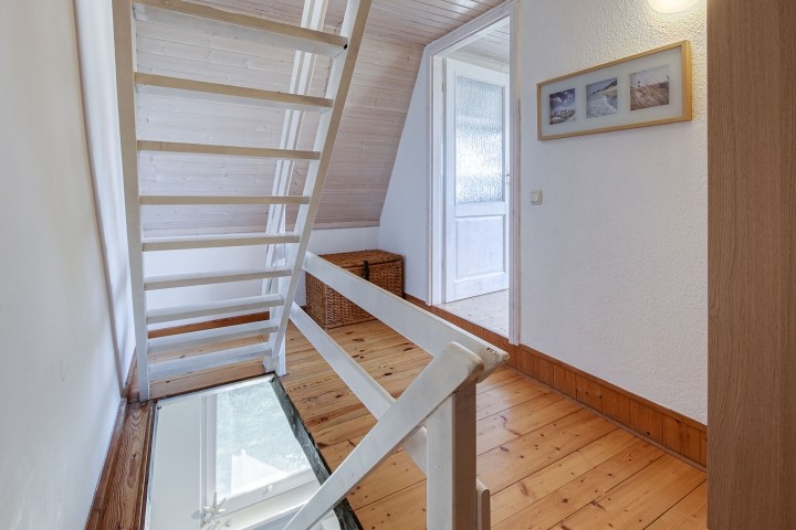 Holztreppen im Haus