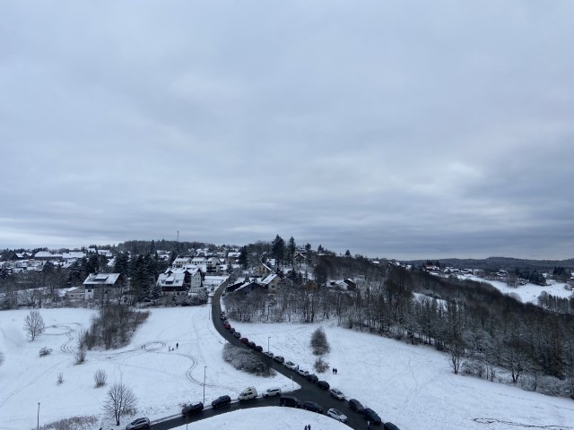 Ausblick im Winter