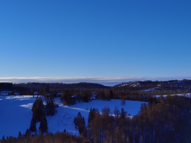 Ausblick im Winter