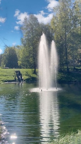 Kurpark neben der Anlage