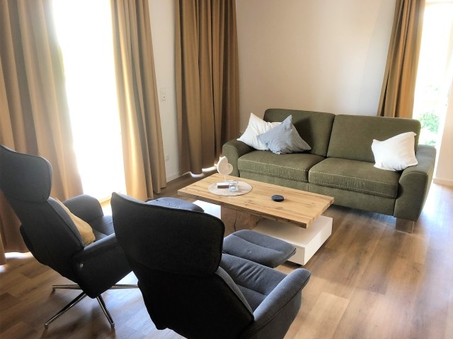 ...mit Sofaecke