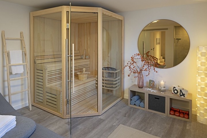 Sauna im Souterrain