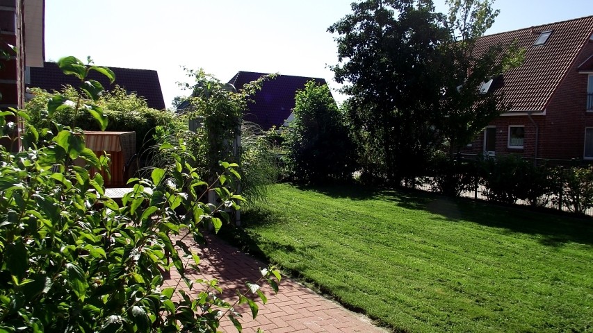 Eingezäunter Garten