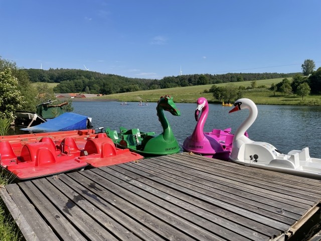Tretboot-Verleih