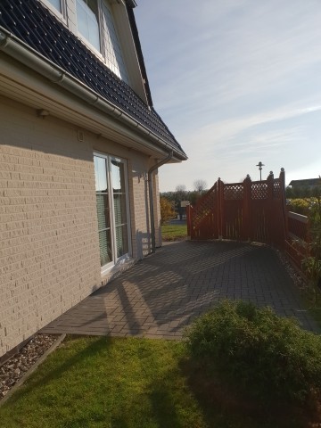 Seitenansicht Haus