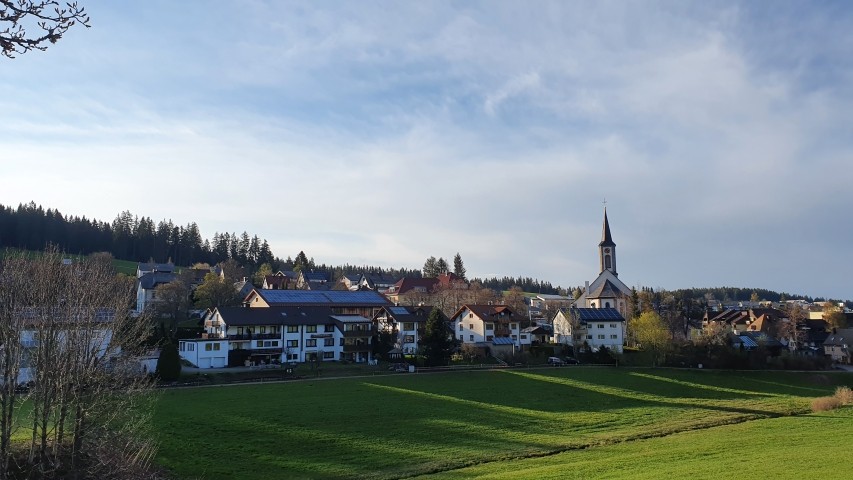 Blick auf das beschauliche Schönwald