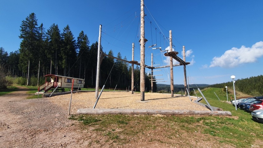 In Schönwald gibt es unzählige Spiel und Klettermöglichkeiten für Kinder