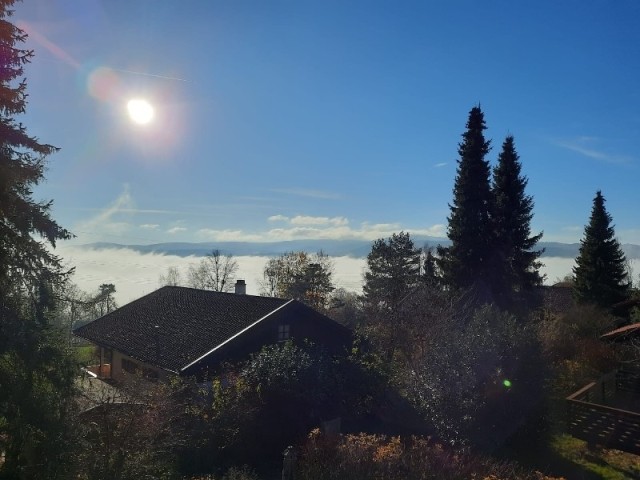 Aussicht übers Dorf
