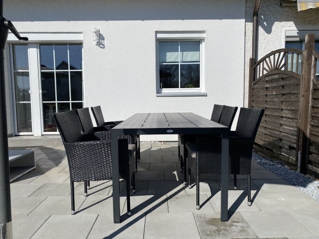 Terrasse mit Süd und West Ausrichtung