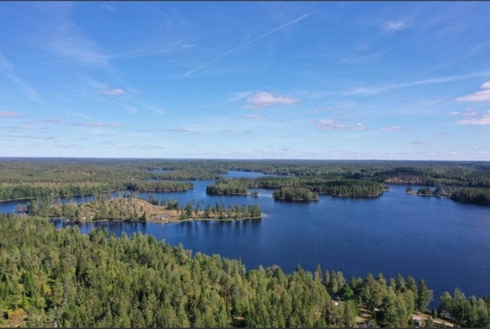 Luftaufnahme vom See