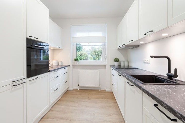Landhausküche mit viel Komfort, Induktion, Pyrolyse, Nespresso