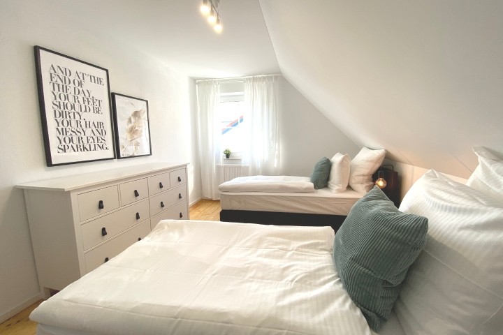 Schlafzimmer 2 - Hier wird ohne TV entspannt