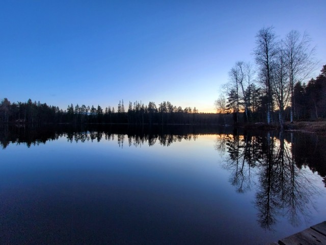 Abendstimmung am See....