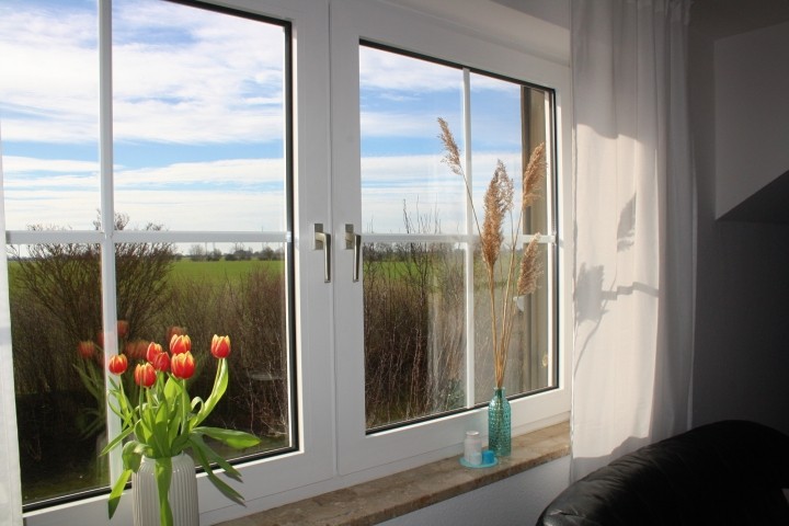 Blick aus Wohnzimmerfenster