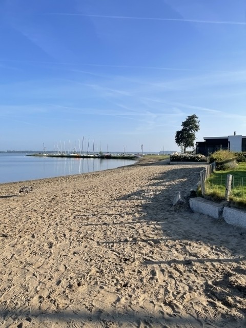 Teilansicht vom Strand