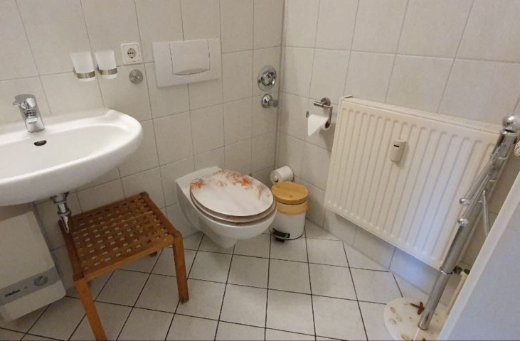 Badezimmer, Teilansicht