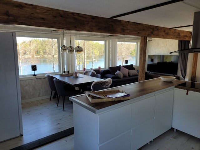 Küche mit Esszimmer