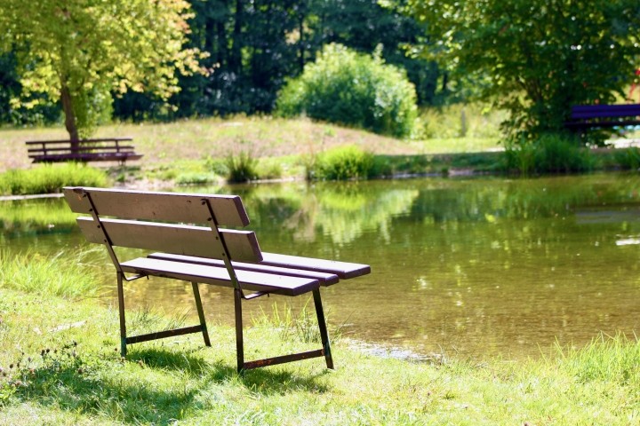 Naturbad ca.950m vom Ferienhaus entfernt