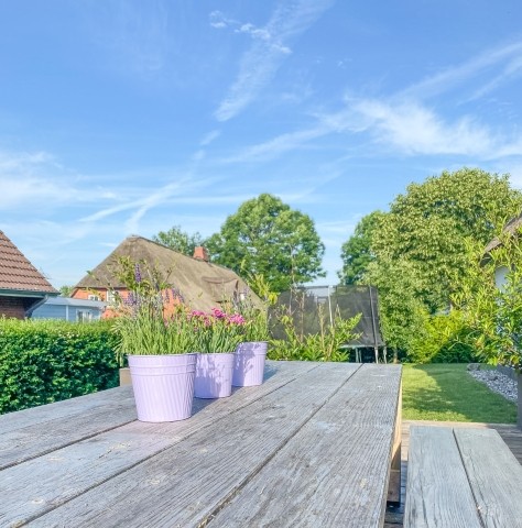Dörpshus - Blick in den Garten 