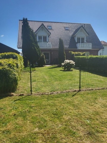 Eingezäunter Gartenbereich
