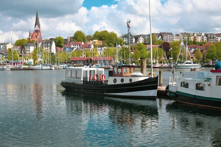 Förde- und Hafenstadt Flensburg mit Museumshafen