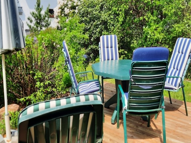 Terrasse im Garten
