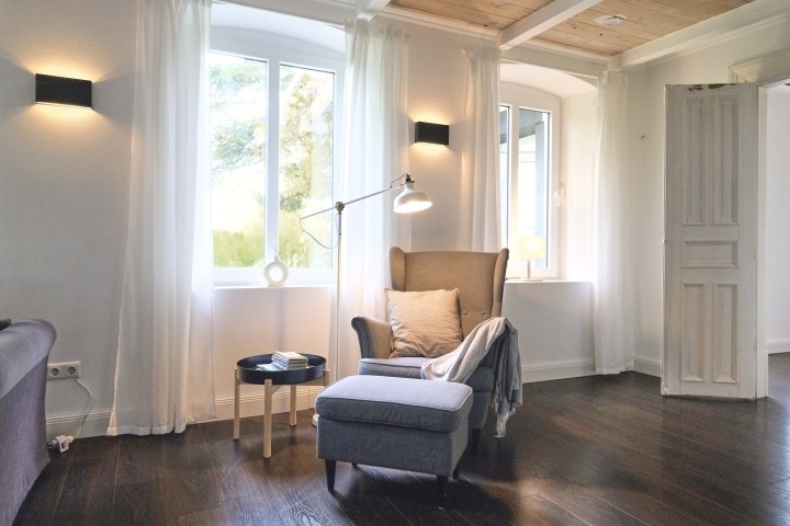 Lese-Sessel im Wohnzimmer