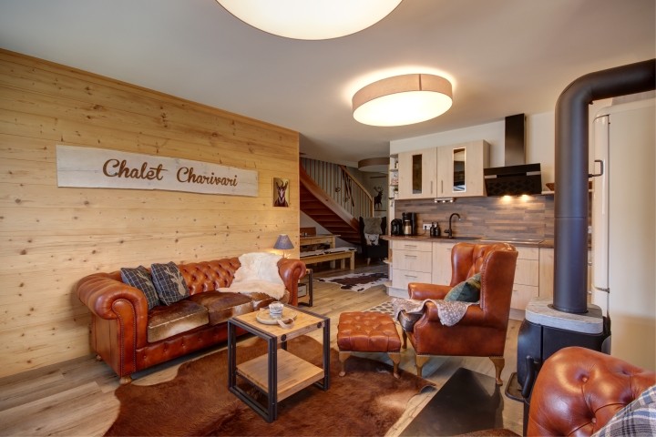 Wohnzimmer und Küche
