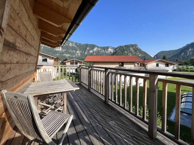 Aussicht Balkon oben