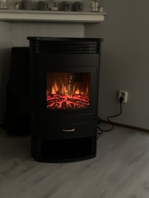 Kamin im Wohnbereich 
