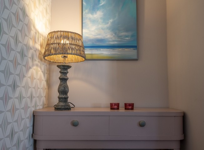 Im Wohnzimmer