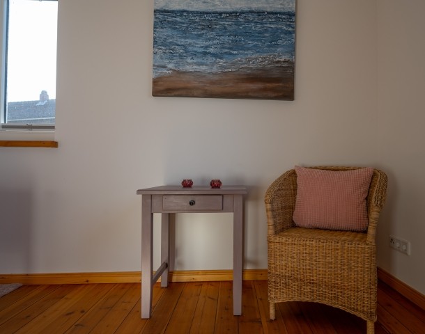 Sessel im Schlafzimmer