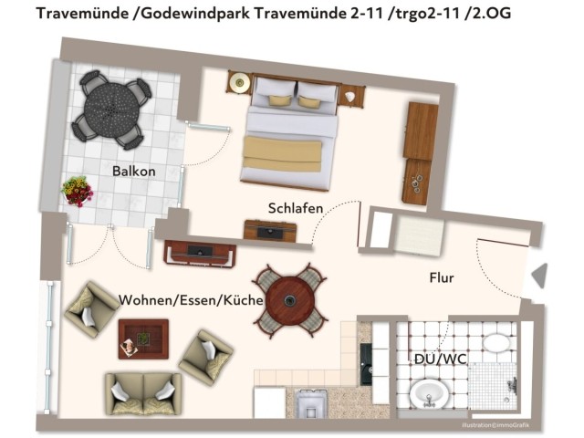 Grundriss unses Ankerplatzes.