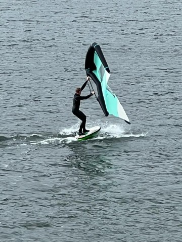 Action auf dem Wasser