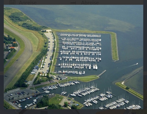 Schöner Hafen von Herkingen