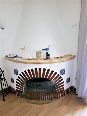 und offenem Kamin
