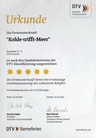 DTV-Urkunde