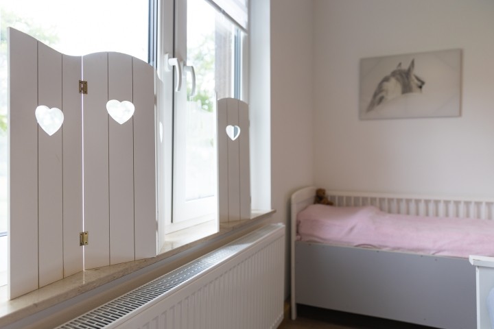 Kinderbett im Reiterzimmer