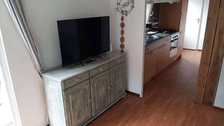 Wohnraum  ,Flachbild Fernseher und WLAN 