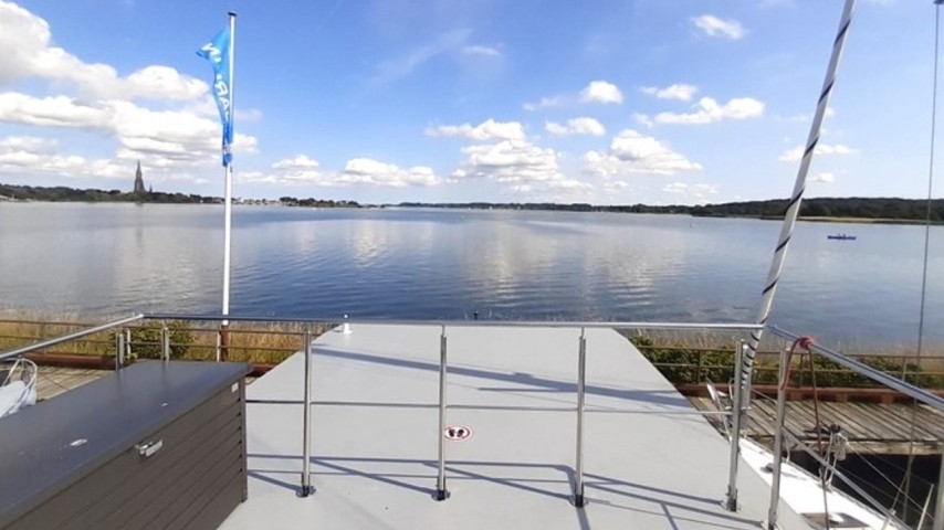 Panoramablick über die Schlei