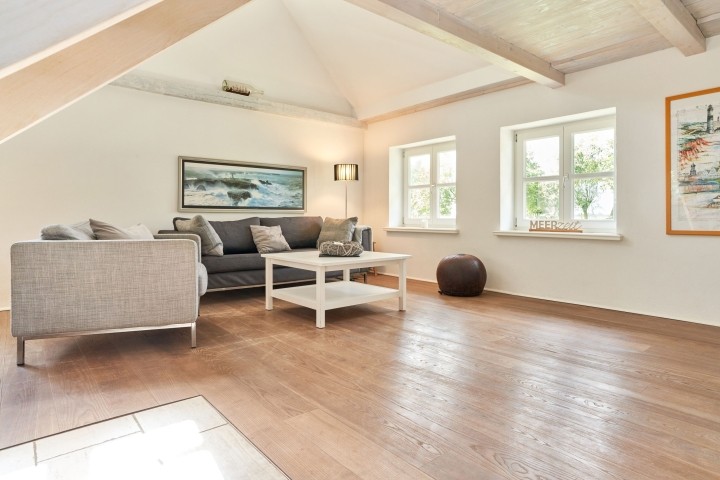 Ferienhaus Haubarg-Kieker Wohnzimmer