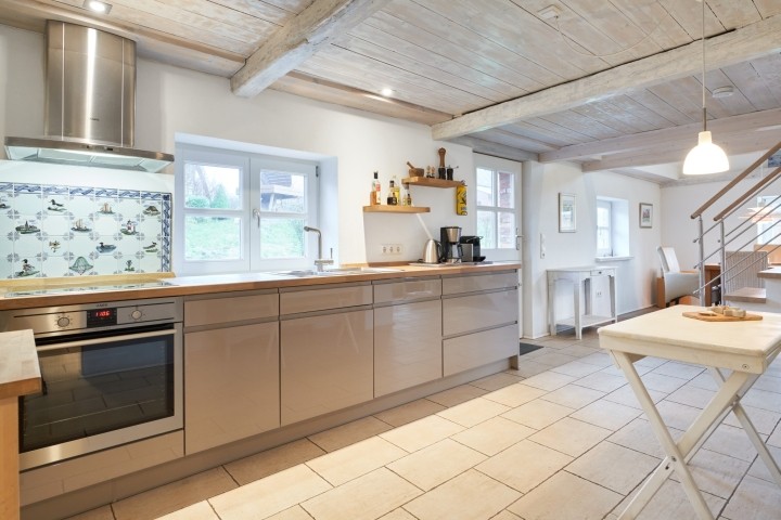 Ferienhaus Haubarg-Kieker Küche