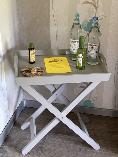 kleines Begrüßungspaket für unsere Gäste