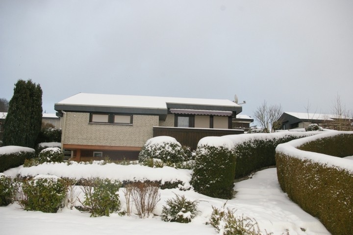 Haus im Winter