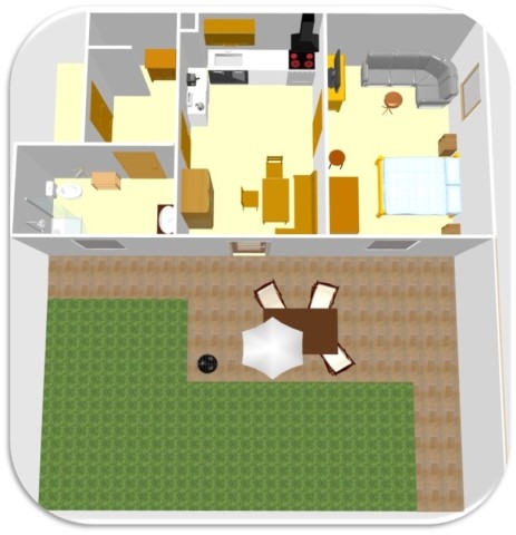 Grundriss Wohnung 