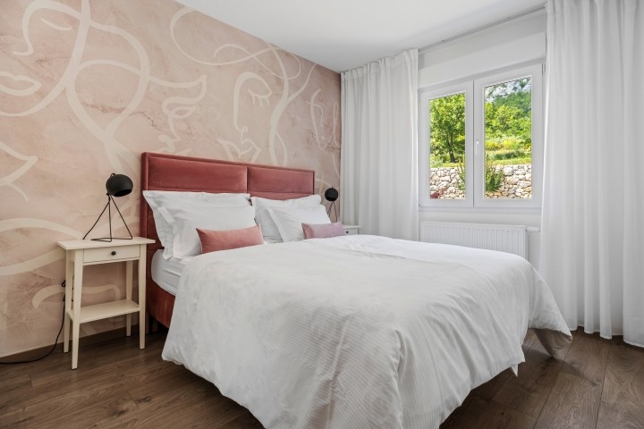 Schlafzimmer Nr. 3 mit Queensize-Bett 160 cm x 200 cm