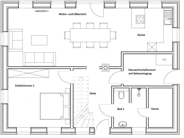 Grundriss EG